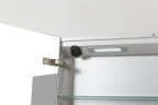 Зеркальный шкаф BelBagno 80 SPC-2A-DL-BL-800 с подсветкой Сатин стекло