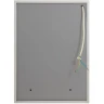 Зеркальный шкаф BelBagno 80 SPC-2A-DL-BL-800 с подсветкой Сатин стекло