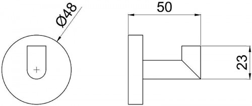 Крючок для полотенец Allen Brau Priority 6.31001-GB цвет Золото