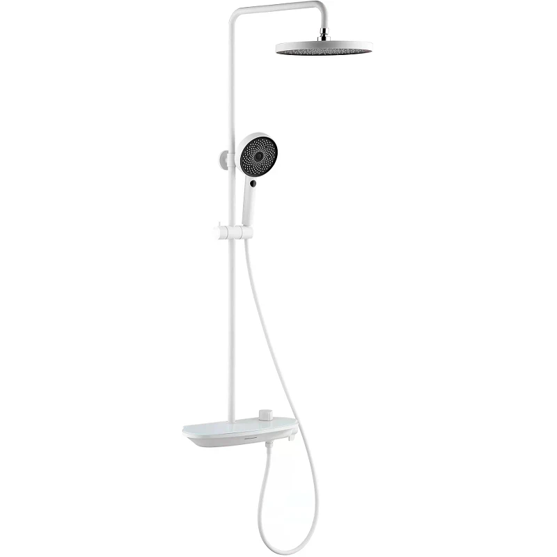 Душевая система Gappo G2495-88 Белая латунь на стену