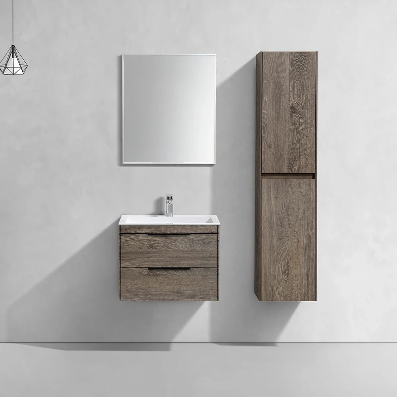 Тумба под раковину Vincea Chiara 2D 60 VMC-2C2600RO подвесная R.Oak МДФ / ЛДСП