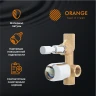 Смеситель для душа Orange Otto M22-500cr Хром встраиваемый
