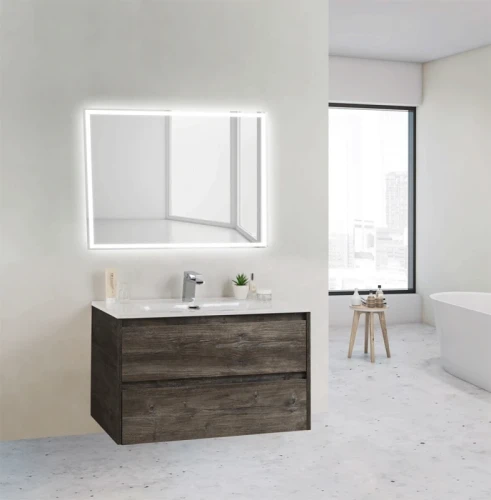 Тумба под раковину BelBagno KRAFT 39-600/390-2C-SO-PP подвесная Pino Pasadena МДФ / ЛДСП