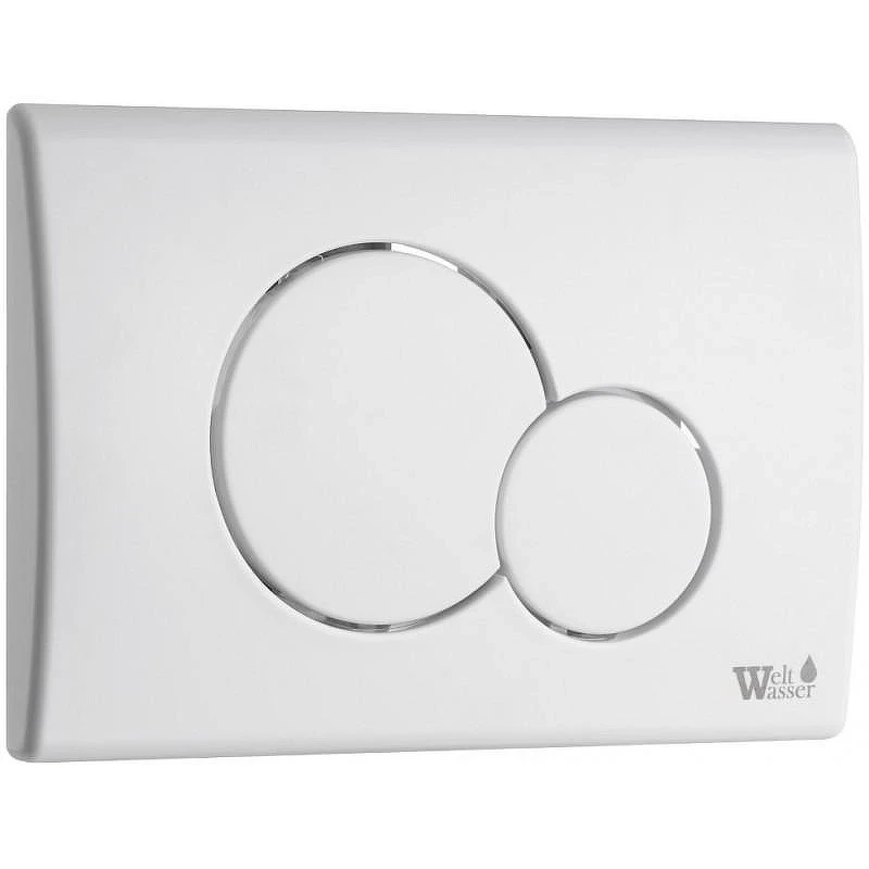 Комплект унитаза с инсталляцией WeltWasser MARBERG 507 + GELBACH 043 MT-WT + MAR 507 RD GL-WT 10000011919 цвет Белый глянцевый с сиденьем Микролифт и клавишей смыва цвет Белый глянцевый