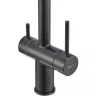 Смеситель для кухни Milacio Ultra MCU.557.TB Total Black латунь