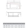 Акриловая ванна Vayer Boomerang 190x90 R Гл000010854 без гидромассажа