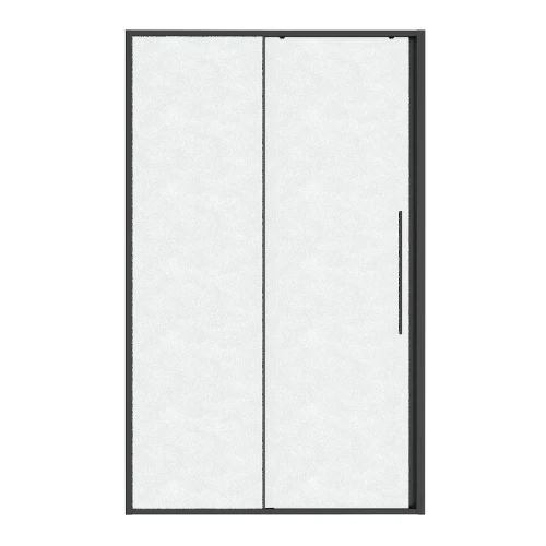 Душевая дверь Niagara Nova 130 L NG-34-L13CHGR профиль цвет Графит матовый стекло шиншилла