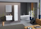 Тумба под раковину Dreja Eco Tiny 50 99.1901 подвесная Белая МДФ / ЛДСП