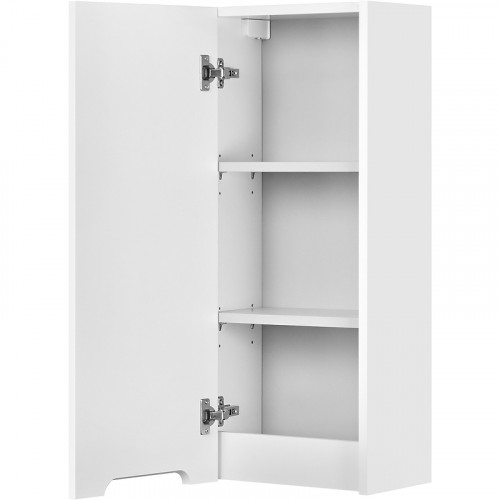 Подвесной шкаф Aquaton Оливия 35 L 1A254703OL01L Белый матовый МДФ / ЛДСП