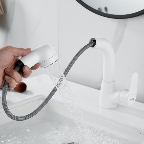 Смеситель для раковины Raffine F291C цвет Белый