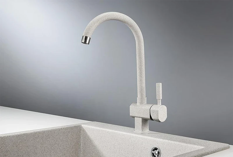 Смеситель для кухни Granula Standart 31-ST цвет Базальт