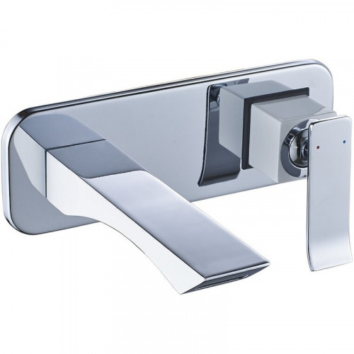 Смеситель для раковины Lemark Contest LM5826CW Хром Белый латунь встраиваемый