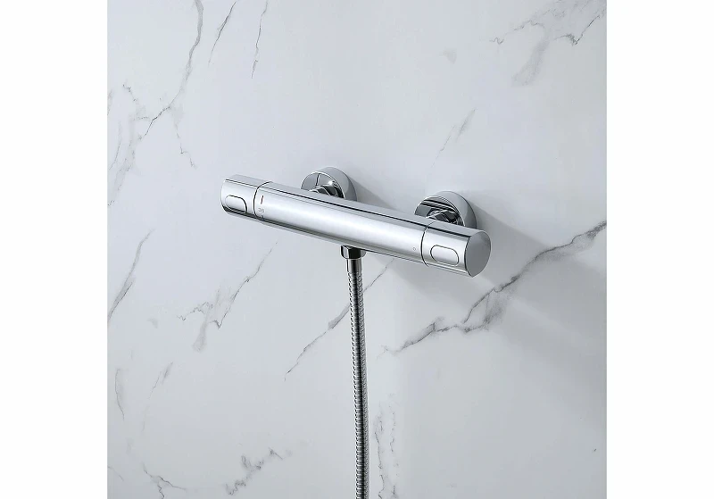 Смеситель для душа Aquatek Альфа AQ1963CR с термостатом цвет Хром