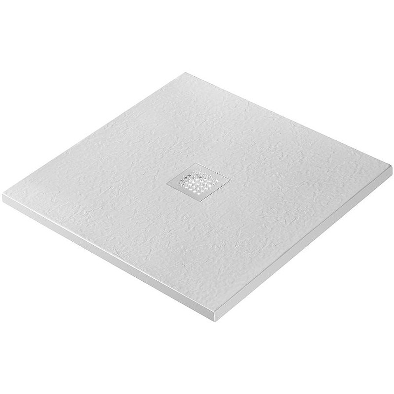 Душевой поддон из искусственного камня BelBagno Uno 80x80 TRAY-MR-UNO-A-80-35-W-BO Белый