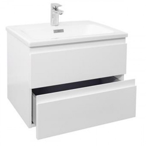 Тумба под раковину Jacob Delafon Madeleine 60 EB2052-J52 подвесная Черный глянец МДФ / ЛДСП