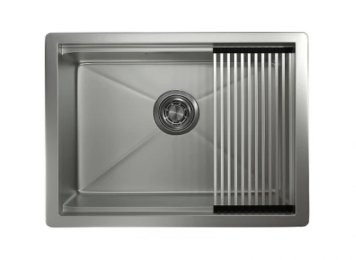 Кухонная мойка Granula Kitchen Space 60 6045U цвет Сталь матовая