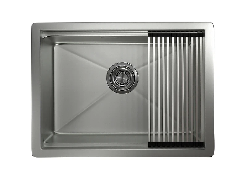 Кухонная мойка Granula Kitchen Space 60 6045U цвет Сталь матовая