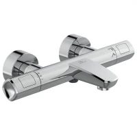 Смеситель для ванны Ideal Standard Ceratherm T100 A7238AA с термостатом цвет Хром