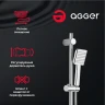 Душевая система Agger A2994000 Хром латунь на стену