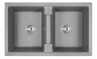 Кухонная мойка Granula 81 8101 цвет Алюминиум