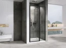 Душевая дверь Abber Sonnenstrand 120 AG04120BS профиль Черный стекло прозрачное