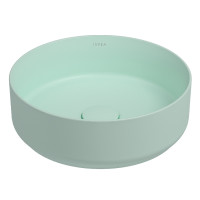 Раковина накладная Isvea Infinity 36 10NF65036-2T Мятно-зеленая матовая