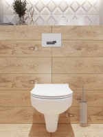 Унитаз Cersanit City S-MZ-CITY-COn-S-DL-w подвесной с сиденьем Микролифт фарфор подвесной