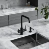 Смеситель для кухни Sancos Vela SC4013MB цвет Черный матовый
