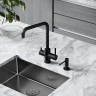 Смеситель для кухни Sancos Vela SC4013MB цвет Черный матовый