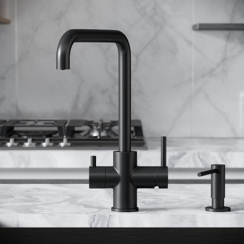 Смеситель для кухни Sancos Vela SC4013MB цвет Черный матовый