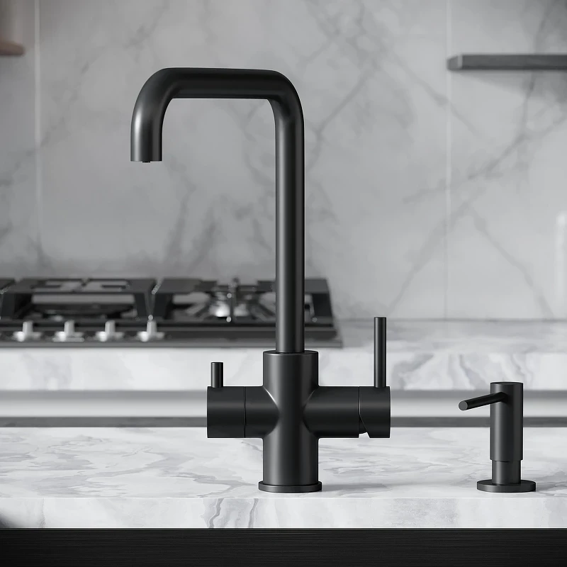 Смеситель для кухни Sancos Vela SC4013MB цвет Черный матовый