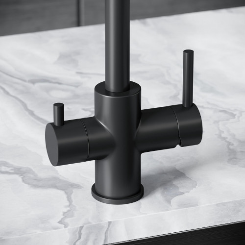 Смеситель для кухни Sancos Vela SC4013MB цвет Черный матовый