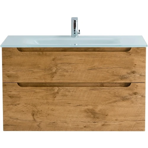 Тумба под раковину BelBagno Etna-H60 90 ETNA-H60-900-2C-SO-RN-P подвесная Rovere Nature МДФ / ЛДСП
