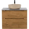 Тумба под раковину BelBagno Etna-H60 90 ETNA-H60-900-2C-SO-RN-P подвесная Rovere Nature МДФ / ЛДСП