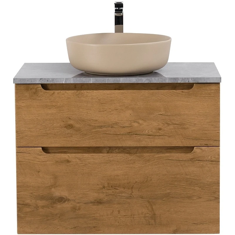 Тумба под раковину BelBagno Etna-H60 90 ETNA-H60-900-2C-SO-RN-P подвесная Rovere Nature МДФ / ЛДСП