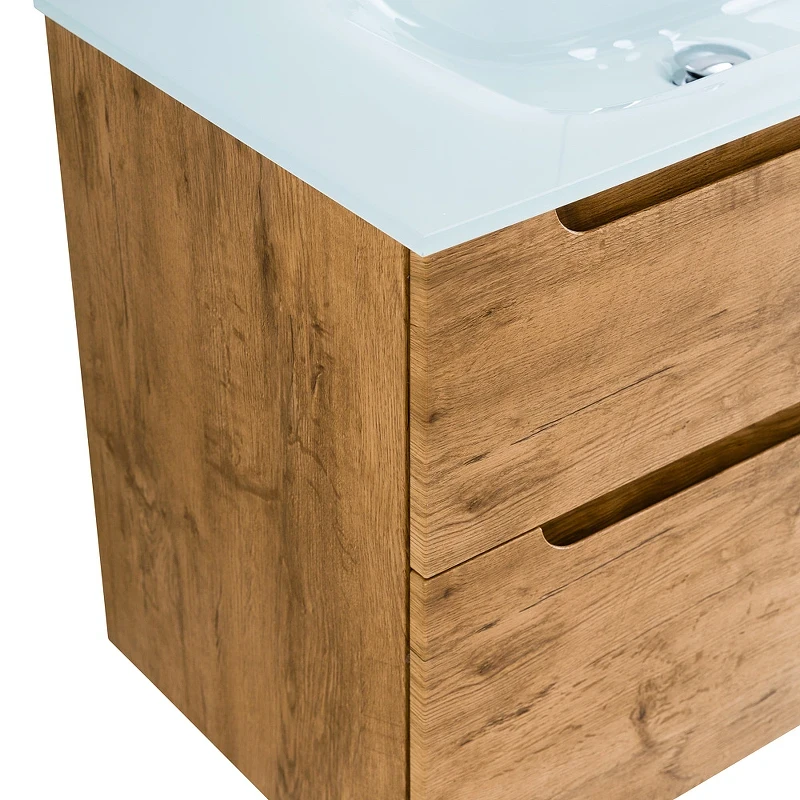 Тумба под раковину BelBagno Etna-H60 90 ETNA-H60-900-2C-SO-RN-P подвесная Rovere Nature МДФ / ЛДСП