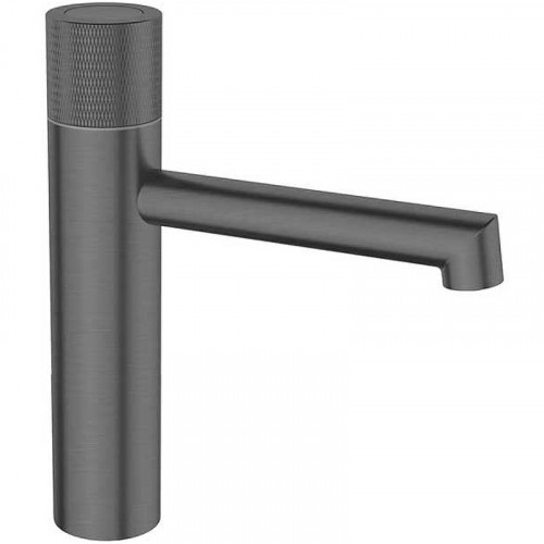 Смеситель для раковины Vincea Desire VBF-1D3GM Вороненая сталь латунь