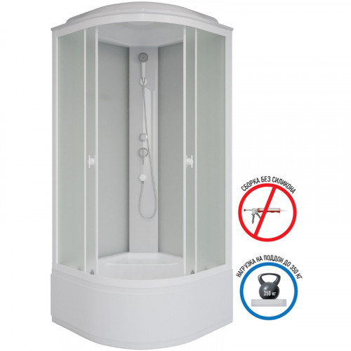 Душевая кабина Niagara Promo 100x100 P100/40/MT без гидромассажа