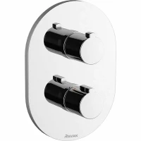 Смеситель для душа Ravak Chrome CR 067.00 X070075 с термостатом Хром латунь встраиваемый