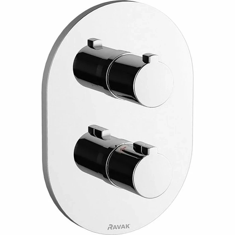 Смеситель для душа Ravak Chrome CR 067.00 X070075 с термостатом Хром латунь встраиваемый