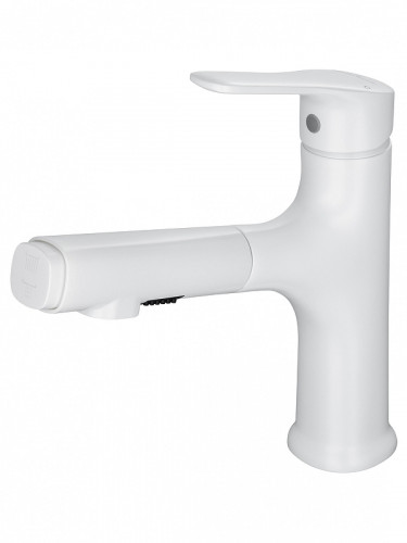 Смеситель для раковины Wonzon &amp; Woghand WW-AE4151-MW цвет Белый матовый