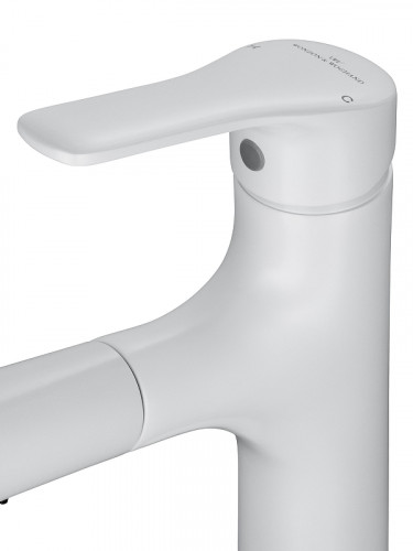 Смеситель для раковины Wonzon &amp; Woghand WW-AE4151-MW цвет Белый матовый