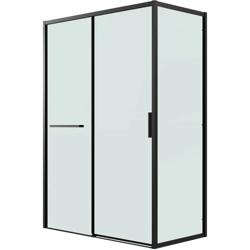 Душевой уголок Grossman Style 100х80 120.K33.05.1080.21.00 профиль Черный матовый стекло прозрачное