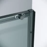 Душевой уголок Grossman Style 100х80 120.K33.05.1080.21.00 профиль Черный матовый стекло прозрачное