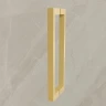 Душевой уголок Vincea Экстенза (Extenza) 120х90 VSR-4EX111290CLG профиль Брашированное золото стекло прозрачное