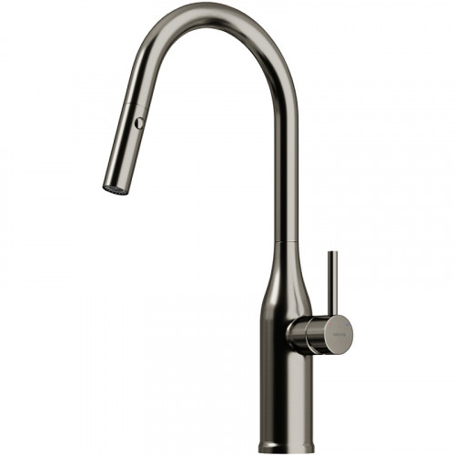 Смеситель для кухни Sancos Grand SC4002GG Вороненная сталь латунь