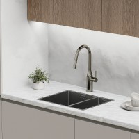 Смеситель для кухни Sancos Grand SC4002GG Вороненная сталь латунь