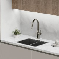 Смеситель для кухни Sancos Grand SC4002GG Вороненная сталь латунь