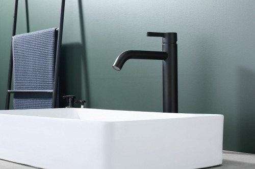 Смеситель для раковины Splenka S221.15.06 Черный матовый нержавеющая сталь