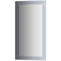 Зеркало Evoform Style 100x60 BY 0831 с зеркальным обрамлением - цвет Графит стекло